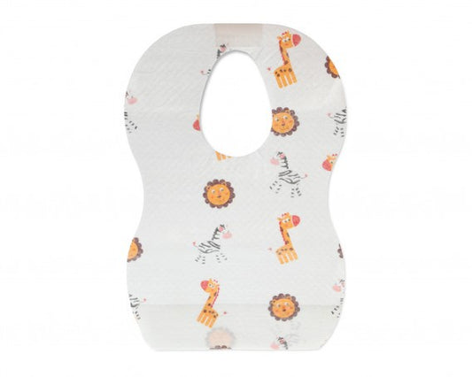 Babadores descartáveis ​​Kiokids 10 unidades