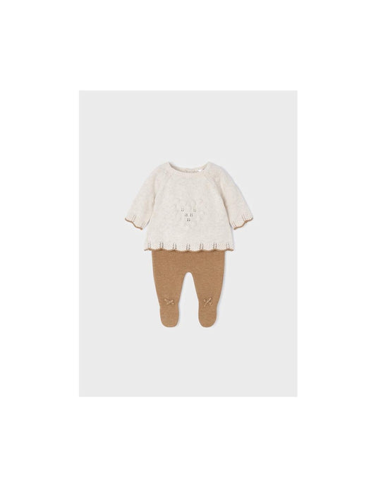 Conjunto legging tricot menina 2501 da Mayoral 