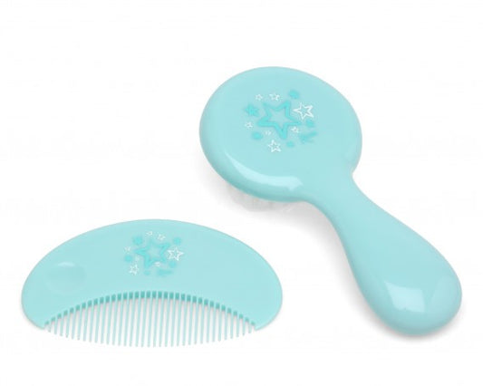 Set peine y cepillo extra suave Estrellitas de Kiokids