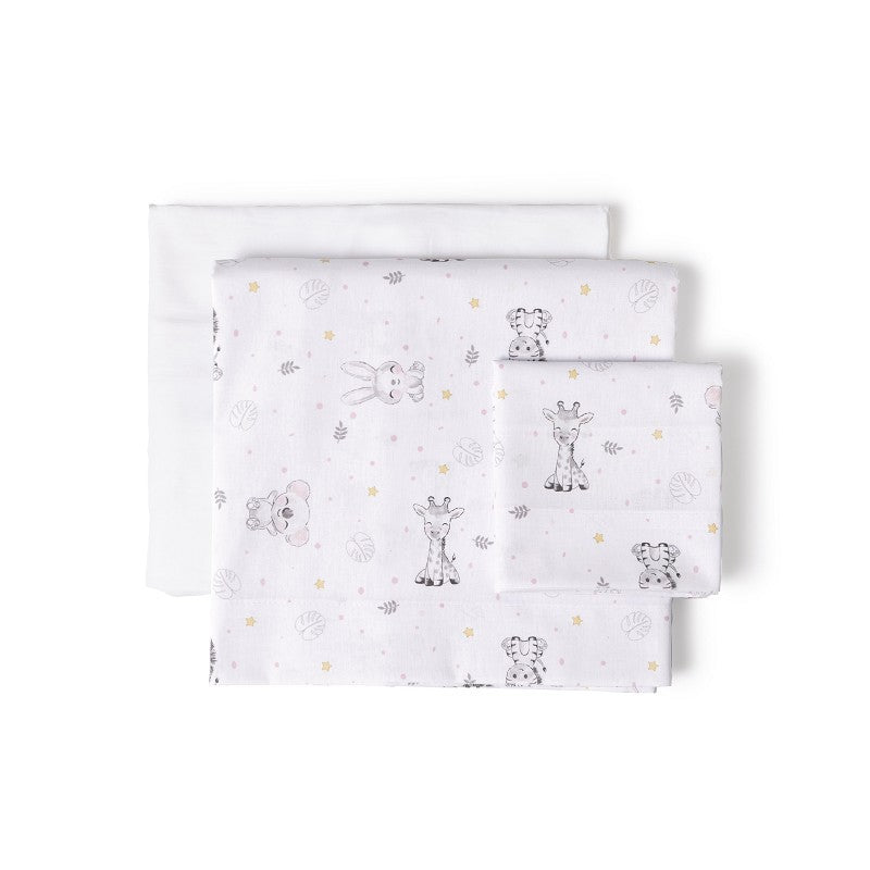 Tríptico cuna 100% algodón Koala + Chupetero de Interbaby