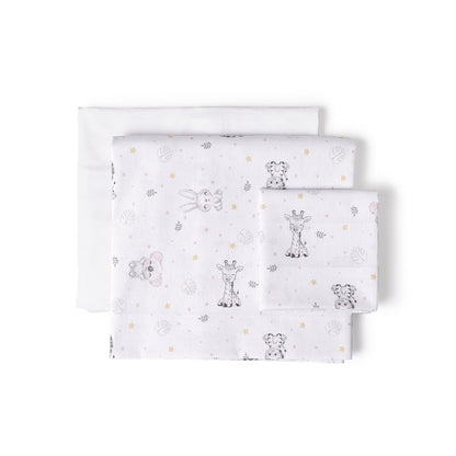 Tríptico cuna 100% algodón Koala + Chupetero de Interbaby