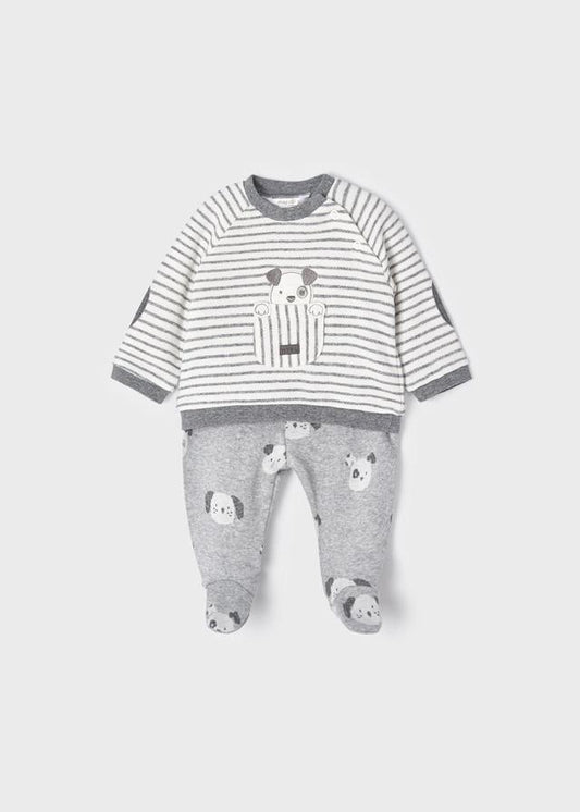Conjunto de polainas jacquard para cães 2512 Mayoral 