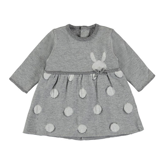 Vestido Tricot Coelhinho de Bolinhas 2805 Mayoral 