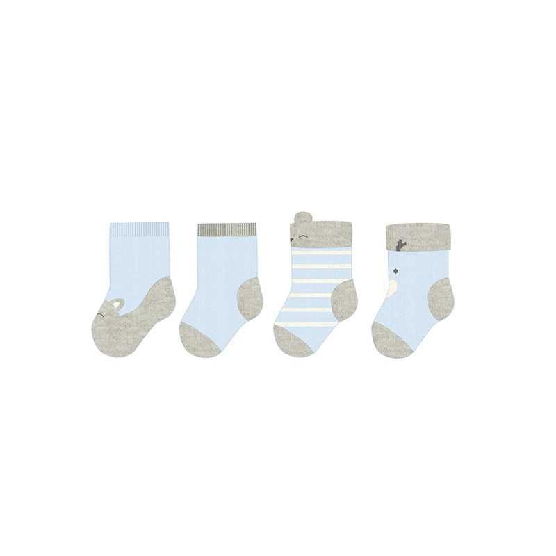 Pack de 4 meias Rena/Gatinho 9540 Mayoral 