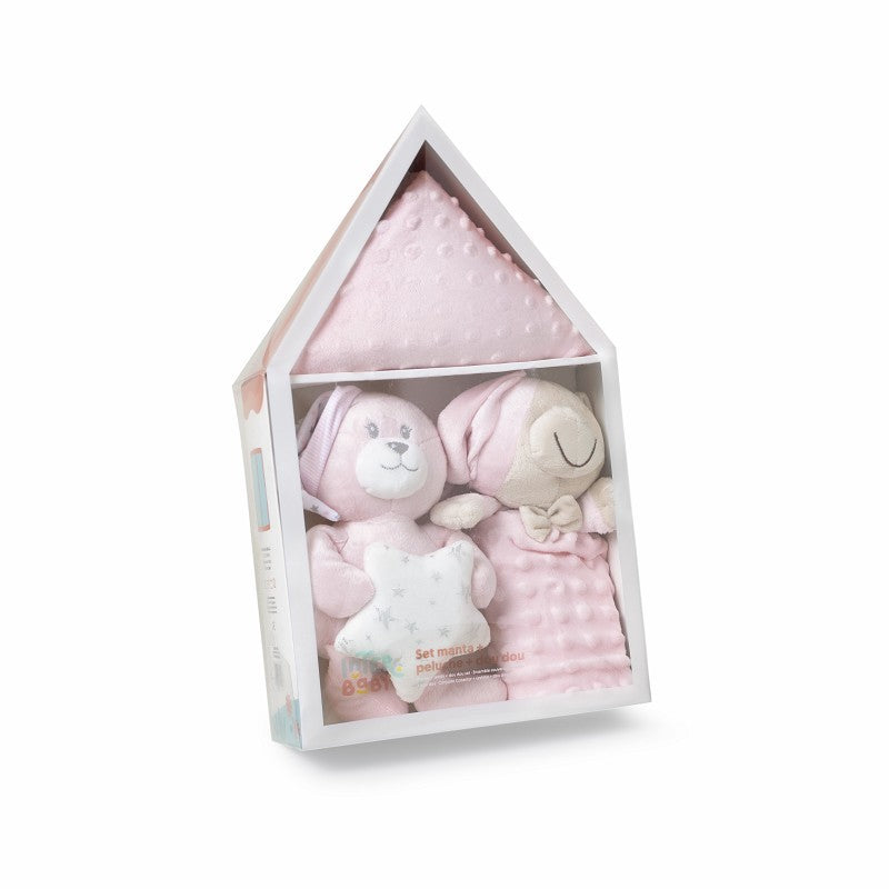 Set Casita Manta con Peluche y Dou dou  Interbaby