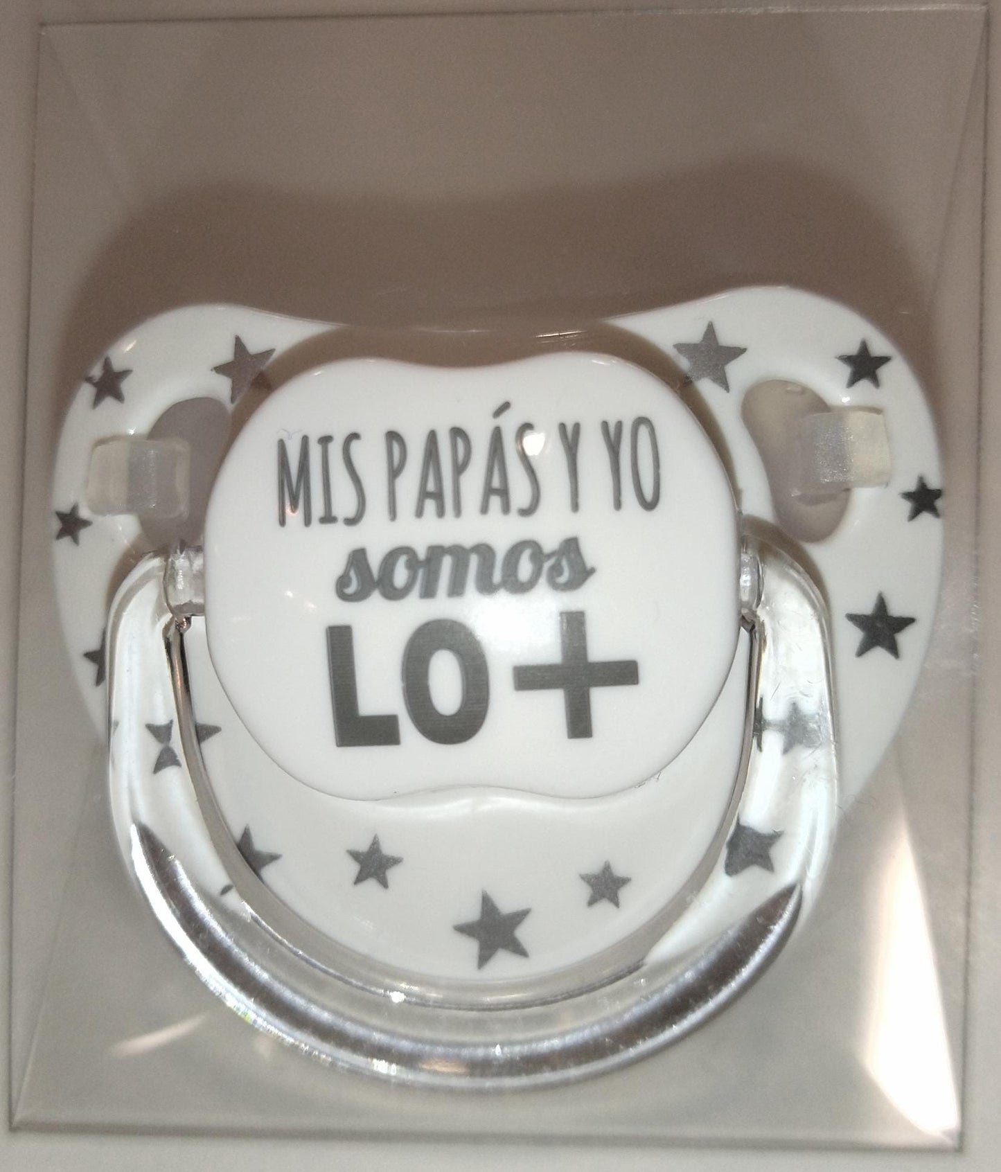 Chupeta "Meus pais e eu somos os +" de Mi Pipo
