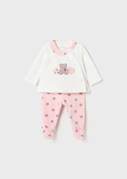 Conjunto de polainas Tundose Bear Heart Star 2503 Mayoral 