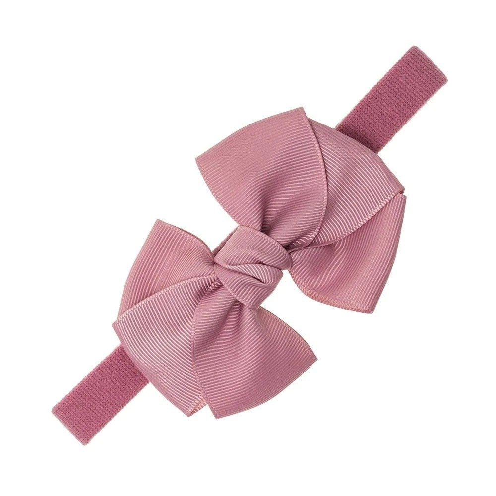 Turbante para bebê com laço triplo de gorgorão Siena